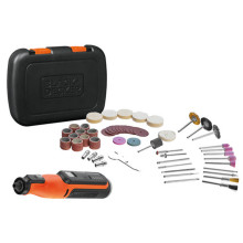 Пряма шліфмашина акумуляторна BLACK+DECKER BCRT8IK