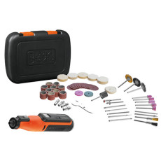 Пряма шліфмашина акумуляторна BLACK+DECKER BCRT8IK