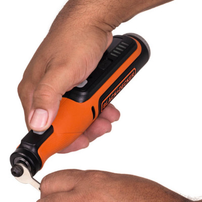 Прямая шлифмашина аккумуляторная BLACK+DECKER BCRT8IK