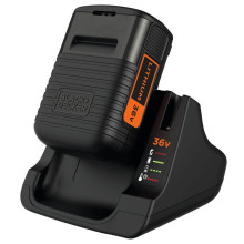Набір BLACK+DECKER зарядний пристрій 36 В, акумулятор Li-Ion 36 В 2 Аг BDC2A36