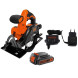 Дискова пила акумуляторна BLACK+DECKER BDCCS18