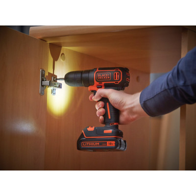 Дриль-шуруповерт акумуляторний BLACK+DECKER BDCD18
