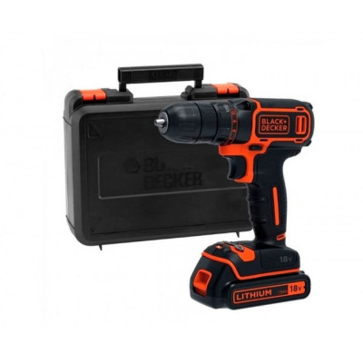 Дрель-шуруповёрт аккумуляторная BLACK+DECKER BDCDC18KB