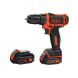 Дриль-шуруповерт акумуляторний BLACK+DECKER BDCDD12B