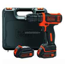 Дрель-шуруповёрт аккумуляторная BLACK+DECKER BDCDD12KB