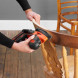 Вібраційна шліфмашина акумуляторна BLACK+DECKER BDCDS18