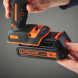 Дрель-шуруповёрт ударная аккумуляторная BLACK+DECKER BDCHD18KB