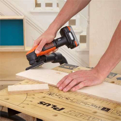 Набір акумуляторних інструментів BLACK+DECKER BDCK121S1S