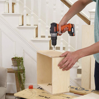 Набір акумуляторних інструментів BLACK+DECKER BDCK122S1S