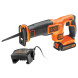 Шабельна пила акумуляторна BLACK+DECKER BDCR18