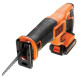 Шабельна пила акумуляторна BLACK+DECKER BDCR18