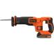 Сабельная пила аккумуляторная BLACK+DECKER BDCR18E1