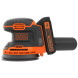 Ексцентрикова шліфмашина акумуляторна BLACK+DECKER BDCROS18