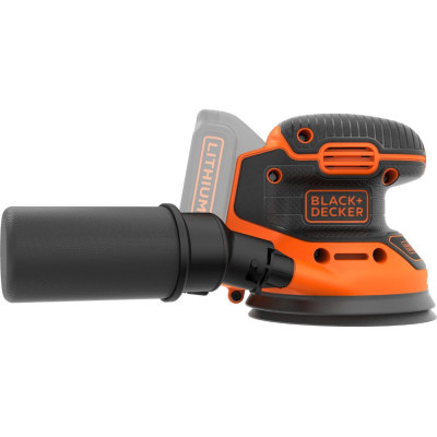 Эксцентриковая шлифмашина аккумуляторная BLACK+DECKER BDCROS18N без АКБ