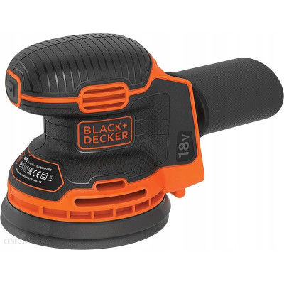 Эксцентриковая шлифмашина аккумуляторная BLACK+DECKER BDCROS18N без АКБ