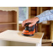 Эксцентриковая шлифмашина аккумуляторная BLACK+DECKER BDCROS18N без АКБ