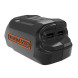 Адаптер USB BLACK+DECKER 18 В BDCU15AN
