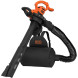Повітродувка-пилосос електрична BLACK+DECKER BEBLV290