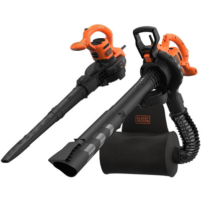 Повітродувка-пилосос електрична BLACK+DECKER BEBLV290