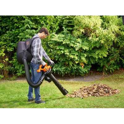 Повітродувка-пилосос електрична BLACK+DECKER BEBLV290