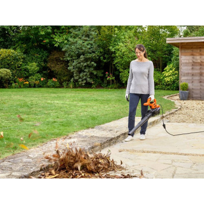 Повітродувка-пилосос електрична BLACK+DECKER BEBLV290