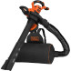 Повітродувка-пилосос електрична BLACK+DECKER BEBLV300