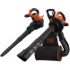 Повітродувка-пилосос електрична BLACK+DECKER BEBLV300