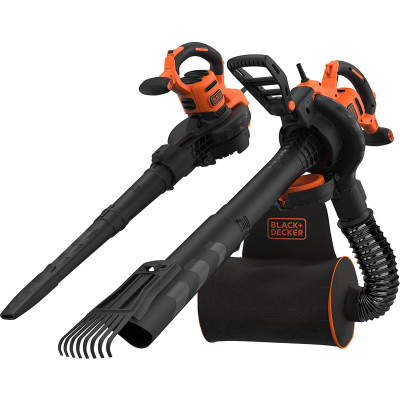 Повітродувка-пилосос електрична BLACK+DECKER BEBLV301