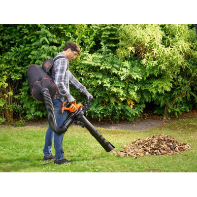 Повітродувка-пилосос електрична BLACK+DECKER BEBLV301