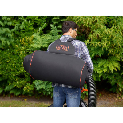 Повітродувка-пилосос електрична BLACK+DECKER BEBLV301