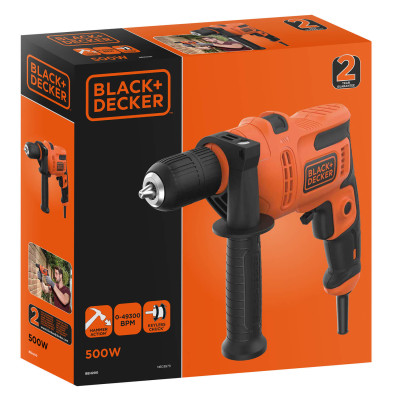 Дриль ударний BLACK+DECKER BEH200