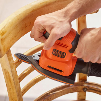 Вібраційна шліфмашина BLACK+DECKER BEW200