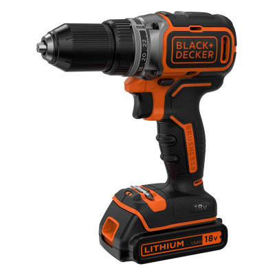 Дриль-шуруповерт акумуляторний BLACK+DECKER BL186KB