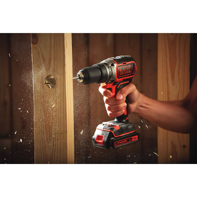Дриль-шуруповерт акумуляторний BLACK+DECKER BL186KB