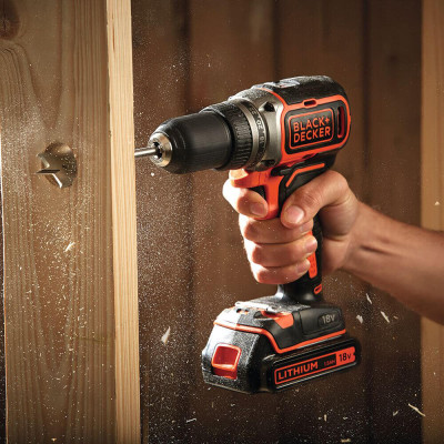 Дриль-шуруповерт акумуляторний BLACK+DECKER BL186N без АКБ