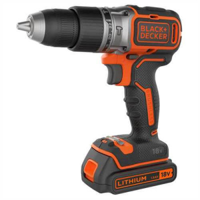 Дриль-шуруповерт ударний акумуляторний BLACK+DECKER BL188KB