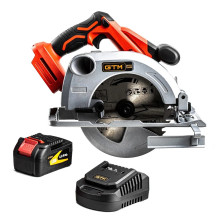Дискова пила акумуляторна GTM CS18/165BL_KIT