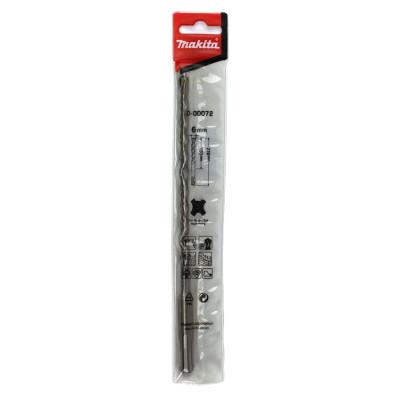 Бур по бетону Makita Standard 6х150х210 мм SDS-Plus D-00072