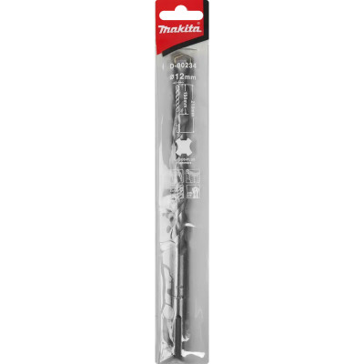 Бур по бетону Makita Standard 12х150х210 мм SDS-Plus D-00234