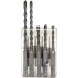Буры по бетону 5 шт Makita 5-8х110-160 мм SDS-Plus D-00795