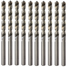 Свердла по металу 10 шт Makita HSS-G 6.75х63х101 мм D-06448