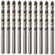 Свердла по металу 10 шт Makita HSS-G 6.75х63х101 мм D-06448