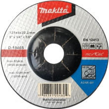 Круг шлифувальный Makita 125х6 24R