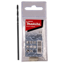 Свердла по металу 10 шт Makita HSS-R 1х12х34 мм D-38532