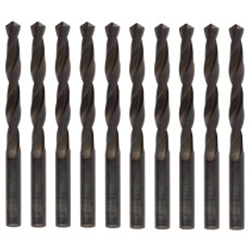 Свердла по металу 10 шт Makita HSS-R 9х81х125 мм D-38722