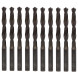Свёрла по металлу 10 шт Makita HSS-R 9х81х125 мм D-38722