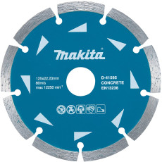 Круг алмазний по бетону Makita Concrete 125х22.23х2.2 мм D-41595