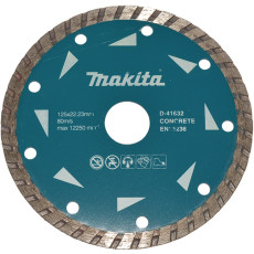 Круг алмазний по бетону Makita Turbo Concrete 125х22.23х2.5 мм D-41632