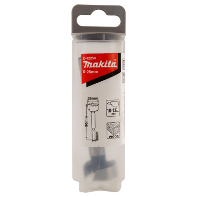 Свердло Форстнера по дереву Makita 26х90 мм D-42254