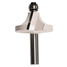 Фреза фігурна по дереву Makita D25.4 l13.5 d8 R6.35 D-48527